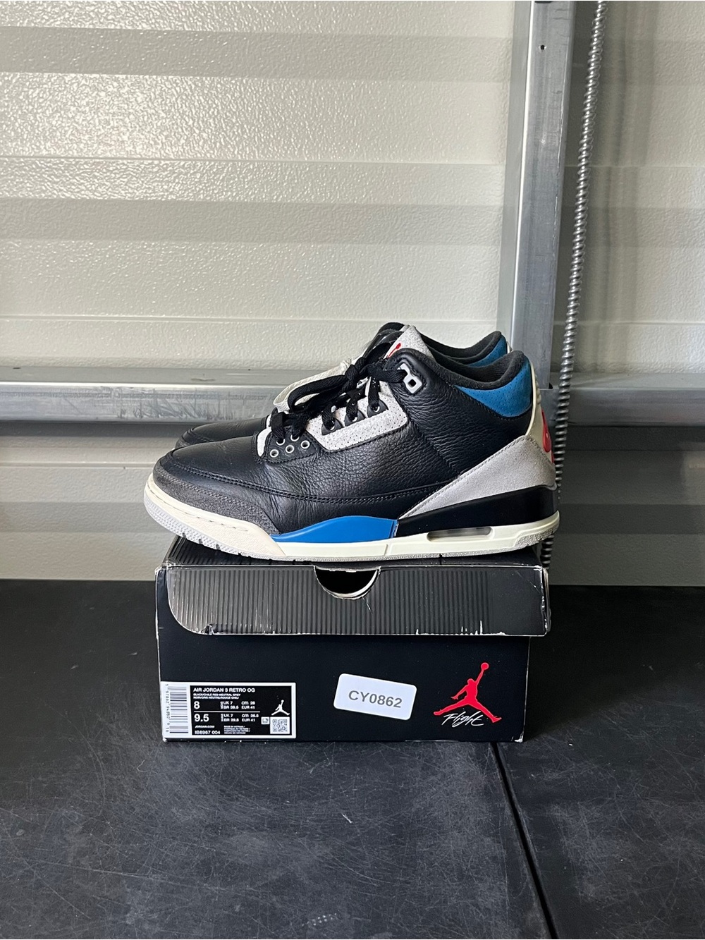 Size 8 - Air Jordan 3 Rare Air